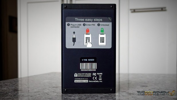 Bảo mật dữ liệu với SecureDrive KP 1TB Encrypted Portable SSD FIPS 140-2 Level 3 Certified