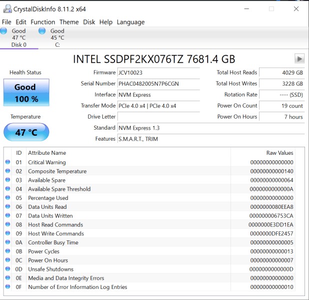 Cái nhìn đầu tiên về  SSD Intel D7-P5510 8TB PCIe 4 NVMe Data Center