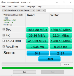 Cập nhật – SSD di động WD_Black P50 Game - USB 3.2 Gen 2 (20Gbps)  Đạt tốc độ 2GB/s
