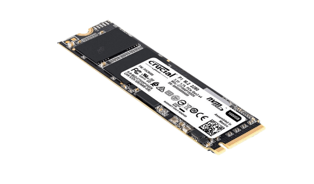 Crucial thông báo về SSD P1 NVMe M.2 x 2280 Client - Tới 2TB dung lượng