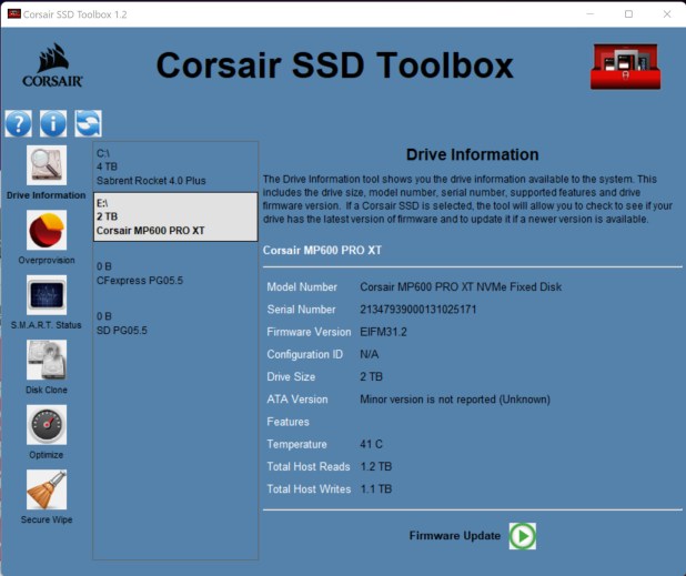 Đánh giá Corsair MP600 Pro XT Gen4 NVMe SSD với bộ điều khiển Phison E18