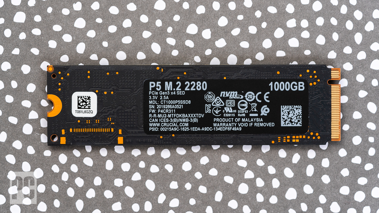 Đánh giá Crucial P5 - 2021