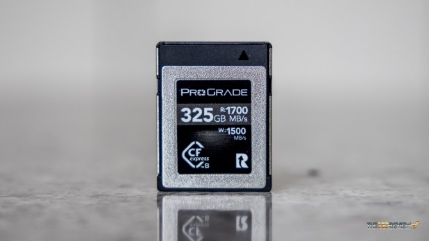 Đánh giá đầu đọc thẻ ProGrade CFExpress B 1TB 1700 Gold, Thẻ 325GB 1700 Cobalt và Thunderbolt 3  – Sự hợp hoàn hảo