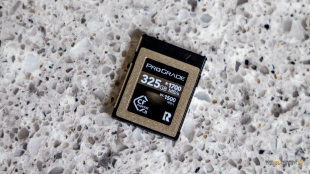 Đánh giá đầu đọc thẻ ProGrade CFExpress B 1TB 1700 Gold, Thẻ 325GB 1700 Cobalt và Thunderbolt 3  – Sự hợp hoàn hảo