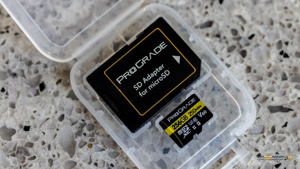 Đánh giá đầu đọc thẻ ProGrade Gold MicroSD UHS-II V60
