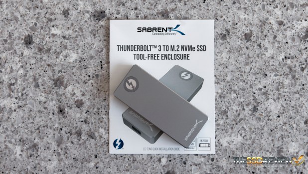 Đánh giá hộp NVME Sabrent Thunderbolt 3 - NVMe M.2 SSD Tool-Free Enclosure (EC-T3NS)