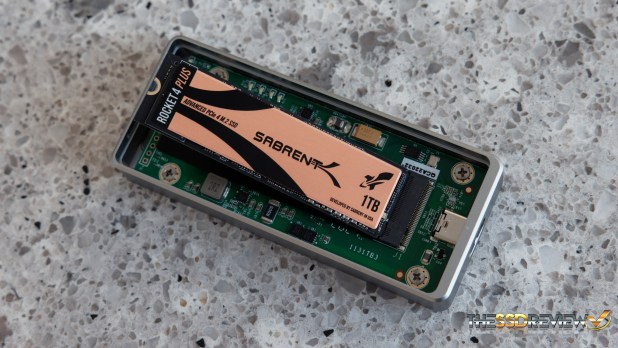 Đánh giá hộp NVME Sabrent Thunderbolt 3 - NVMe M.2 SSD Tool-Free Enclosure (EC-T3NS)