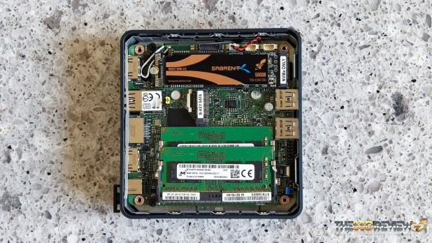 Đánh giá Intel NUC Pro Kit NUC11TNKV7 , Intel tiến tới tốt nhất với Sabrent Storage