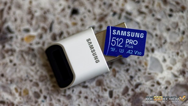 Đánh giá Samsung Pro Plus microSDXC Card 512G và Card Reader