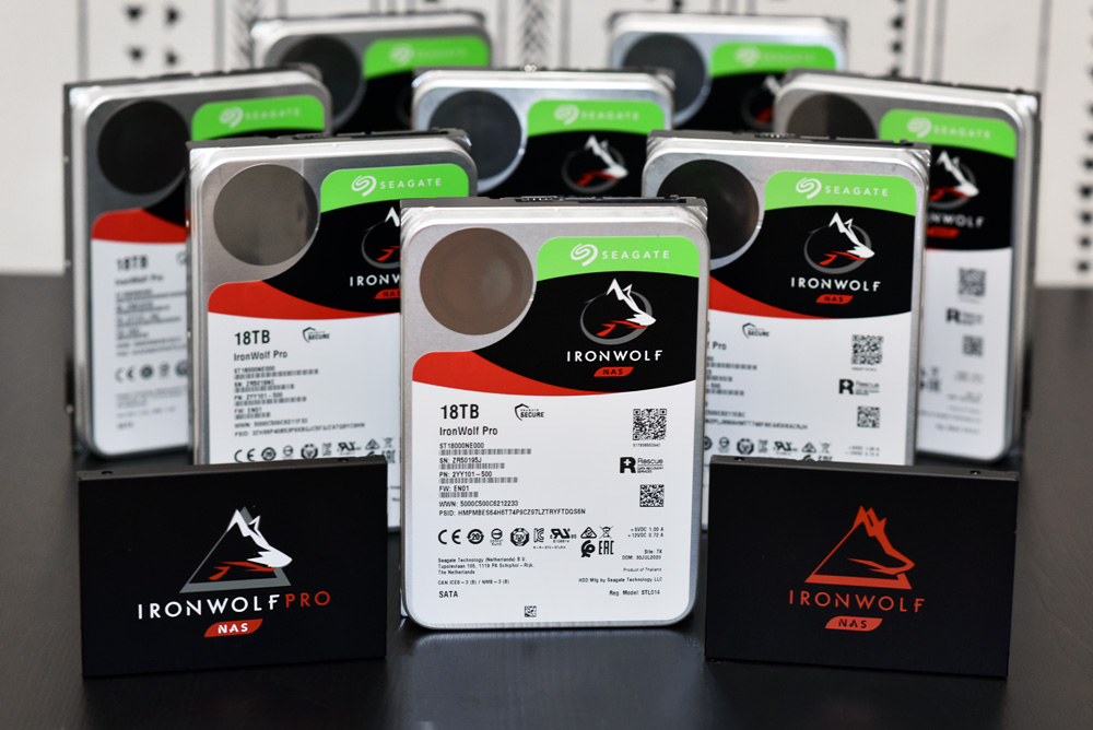 Đánh giá Seagate IronWolf Pro 18TB