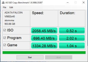 Đánh giá SSD ADATA Falcon NVMe  (1TB) - Tốc độ , giá tốt!