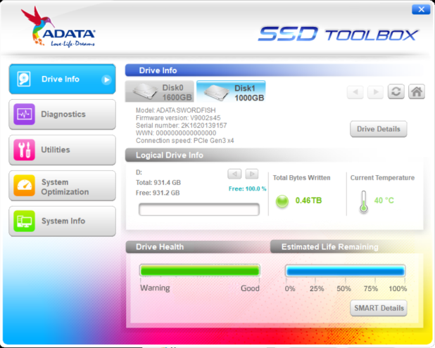 Đánh giá SSD ADATA Swordfish 1TB NVMe  – The Last Word in Value