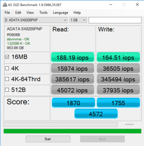 Đánh giá SSD ADATA XPG SX8200 Pro 1TB NVMe