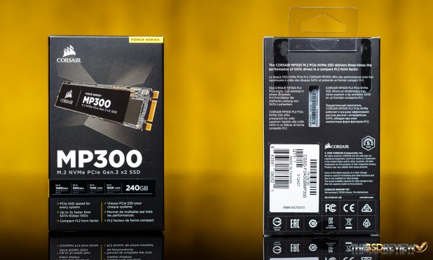 Đánh giá SSD Corsair Force MP300 M.2 NVMe  (240GB)