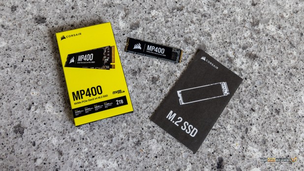 Đánh giá SSD Corsair MP400 2TB NVMe, QLC NAND đi vào sản xuất