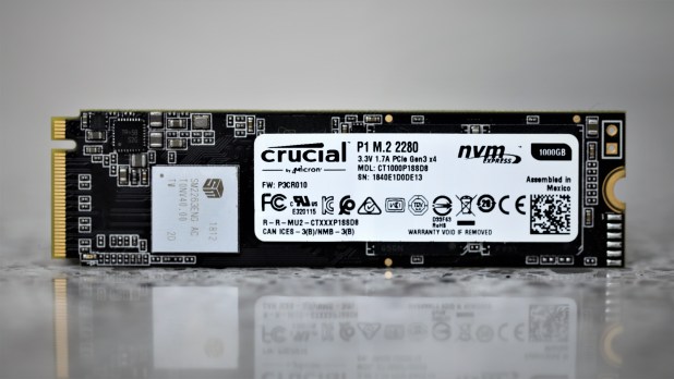 Đánh giá SSD Crucial P1 NVMe  (1TB) – Ngạc nhiên về mức giá