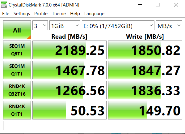 Đánh giá SSD di động Sabrent Rocket XTRM-Q Thunderbolt 3 NVMe 8TB