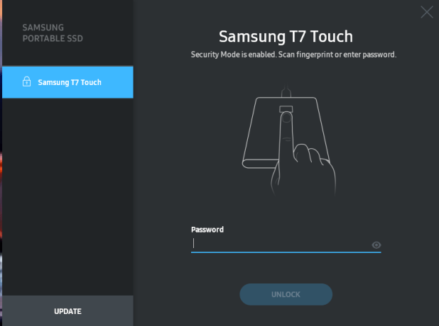 Đánh giá SSD di động Samsung Portable T7 Touch (500GB)