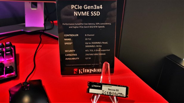 Đánh giá SSD doanh nghiệp Kingston Displays Gen 4 and Enterprise cải tiến, Plus 300MB/s SD | CES 2020 cập nhật