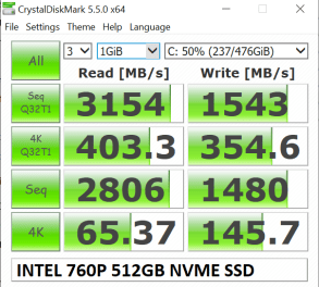 Đánh giá SSD Intel Optane Memory H10 (512GB)