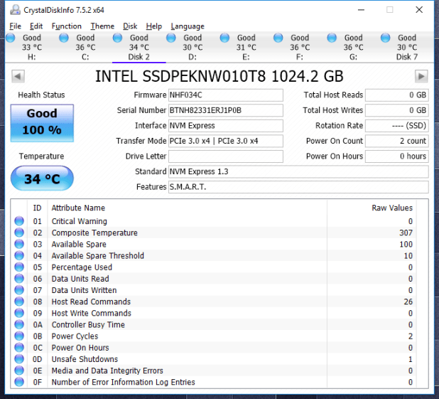 Đánh giá SSD Intel SSD 660P M.2 NVMe  (1TB)
