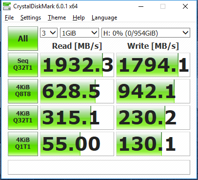 Đánh giá SSD Intel SSD 660P M.2 NVMe  (1TB)