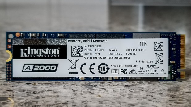 Đánh giá SSD Kingston A2000 NVMe PCIe  (1TB) – Tốc độ cao và dung lượng ở mức giá dưới $99