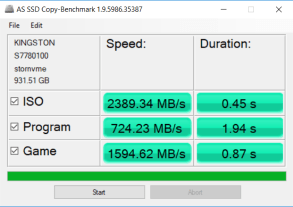 Đánh giá SSD Kingston KC2500 NVMe  (1TB) – Pure Flash Performance