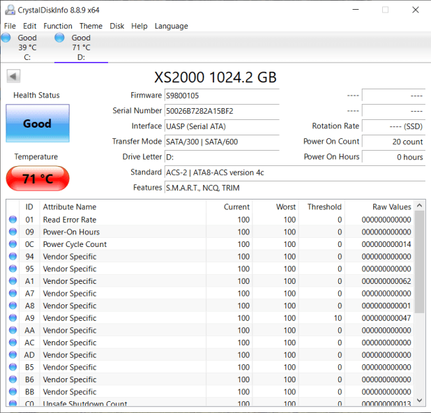 Đánh giá SSD Kingston XS2000 1TB Portable - SM2320 USB 3.2 Gen 2x2 Portable SSD Controller Shines