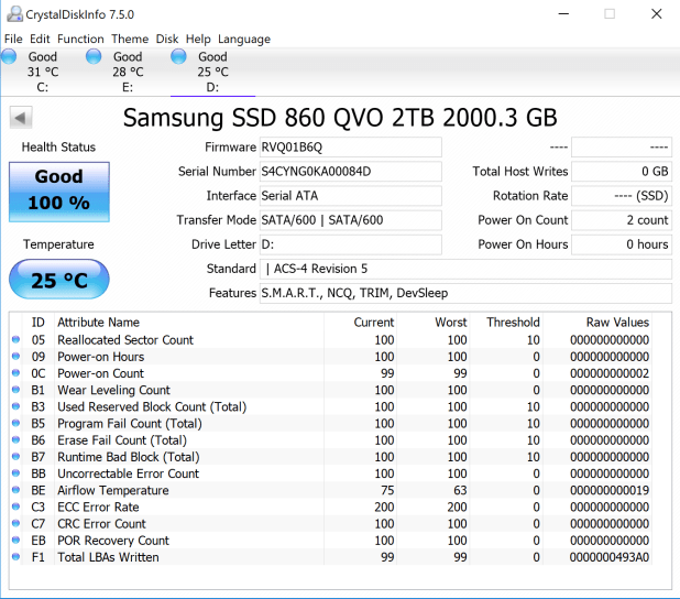 Đánh giá SSD Samsung 860 QVO  (1TB/2TB)