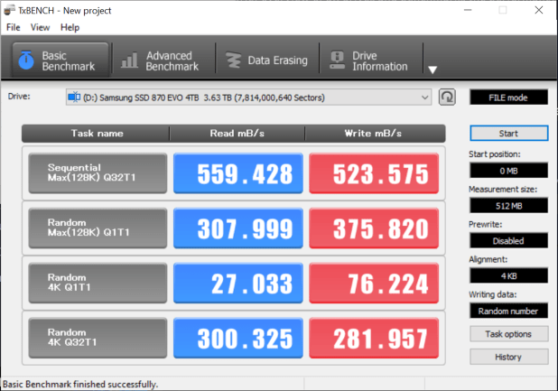 Đánh giá SSD Samsung 870 EVO SATA3  (1/4TB)
