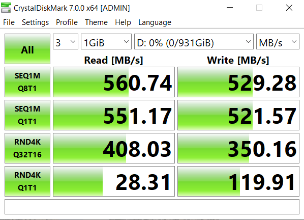 Đánh giá SSD SK hynix Gold S31 SATA 3 1TB