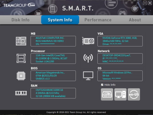 Đánh giá SSD TeamGroup T-Create Classic Gen 4 – trên Z590 Gen 4 Test