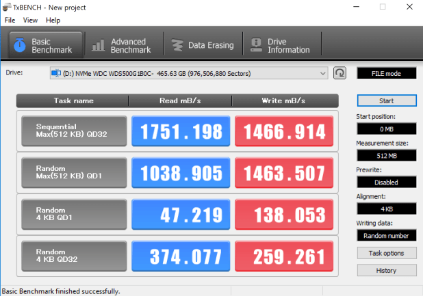 Đánh giá SSD WD Blue SN500 M.2 NVMe  (500GB) – Lời tạm biệt với SATA