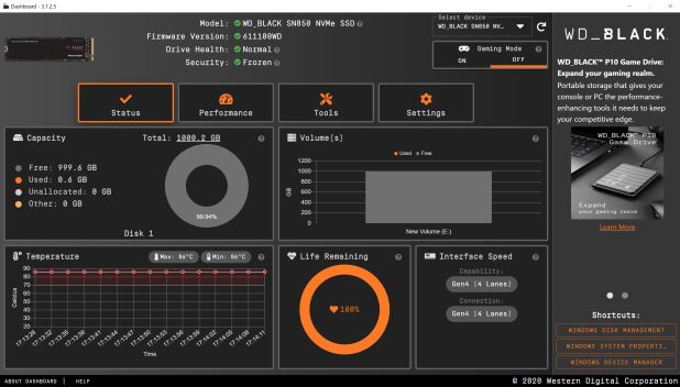 Đánh giá SSD WD_Black SN850 PCIe 4.0 NVMe