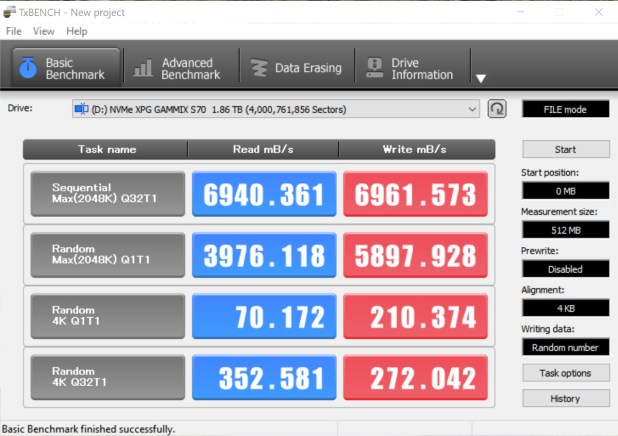 Đánh giá SSD XPG GAMMIX S70 2TB Gen4 NVMe M.2 , nhanh như khi xuất hiện