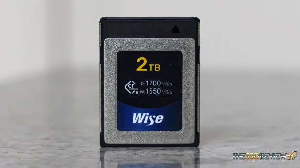 Đánh giá thẻ PRO 160/640GB CFExpress