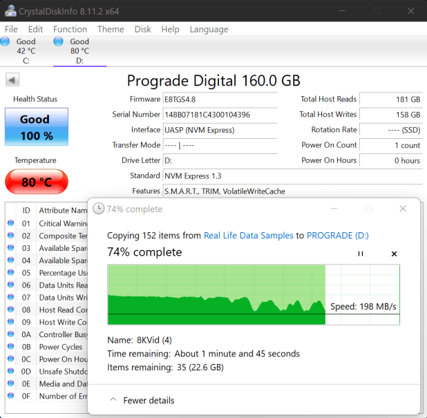 Đánh giá thẻ ProGrade Digital 160GB Cobalt CFExpress Type A và đầu đọc thẻ Dual Slot CFExpressA / SD