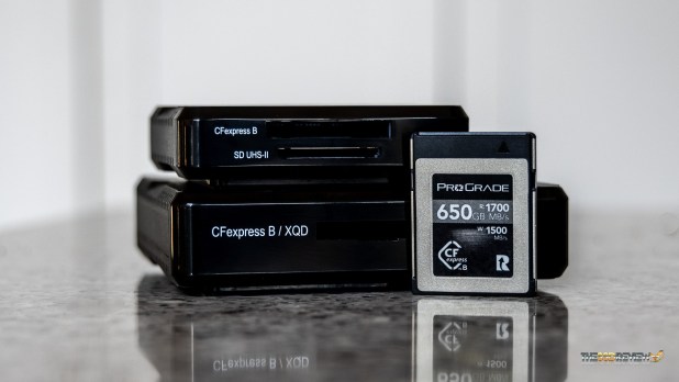 Đánh giá thẻ ProGrade Digital 650GB Cobalt 1700 CFexpress B và đầu đọc Dual Slot CFexpress/SD