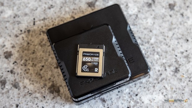 Đánh giá thẻ ProGrade Digital 650GB Cobalt 1700 CFexpress B và đầu đọc Dual Slot CFexpress/SD