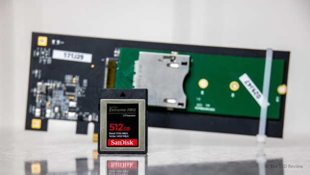 Đánh giá thẻ SanDisk Extreme Pro 512GB CFExpress B - Truyền dữ liệu liên tục, nhiệt độ, tốc độ