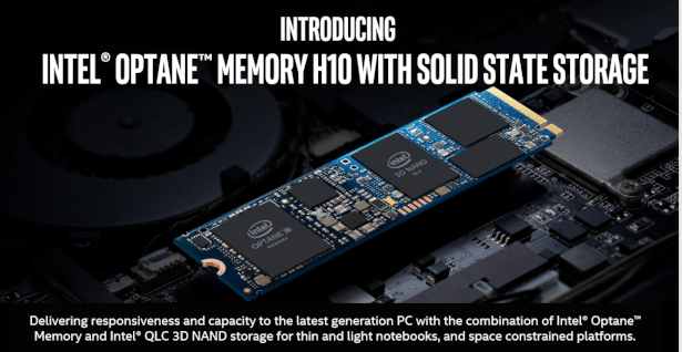 Intel thông báo SSD Optane™ Memory H10 - kết hợp giữa bộ nhớ và SSD