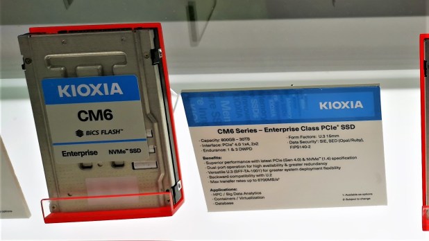 KIOXIA trình diễn CM6 PCIe 4.0 SSD và giải pháp tự động | CES 2020 Update