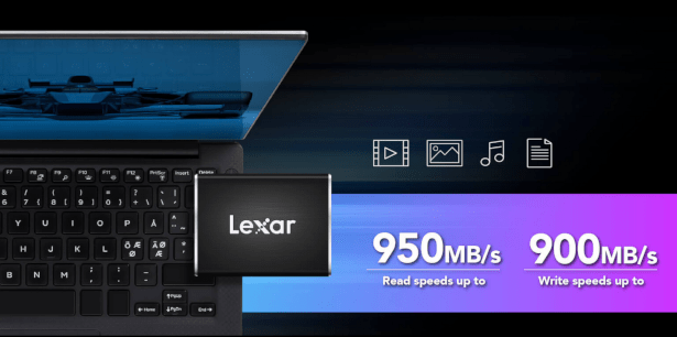 Lexar thông báo SSD di động Professional SL100 Pro 1TB - nhanh nhất thế giới với USB 3.1 Type-C