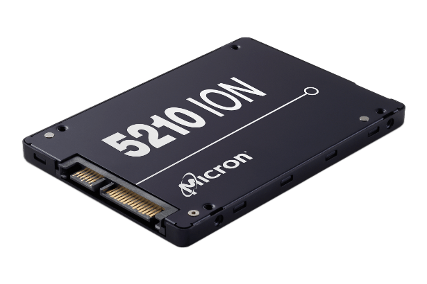 Micron thông báo SSD 5210 ION SATA Enterprise - Đầu tiên trên thế giới về 3D QLC NAND
