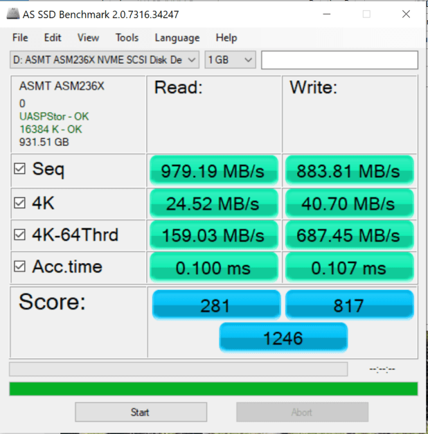 Ổ di động SSD Mushkin carbonX USB 3.1 Gen 2 – Truyền dữ liệu nhanh với USB