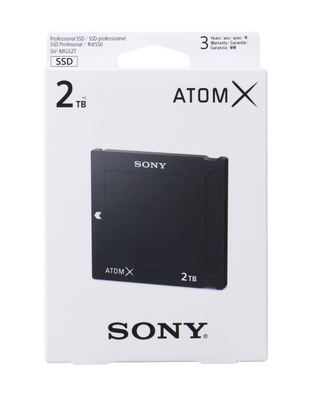 Sony công bố 3 SSD Mini Professional Versions ATOM X - dung lượng tới 2TB
