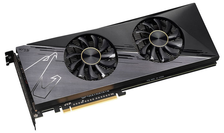 SSD Aorus Gen4 7000s 32TB Gigabyte, hình dáng trông giống như card đồ họa