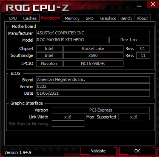 Xây dựng  bộ test TSSDR Z590 Core i9-11900K