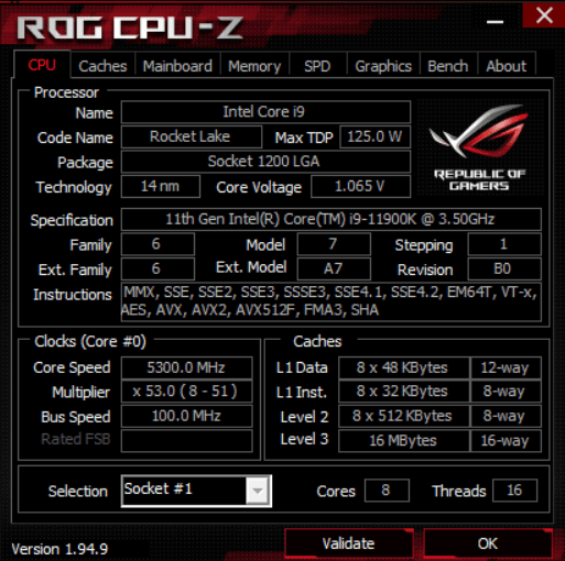 Xây dựng  bộ test TSSDR Z590 Core i9-11900K